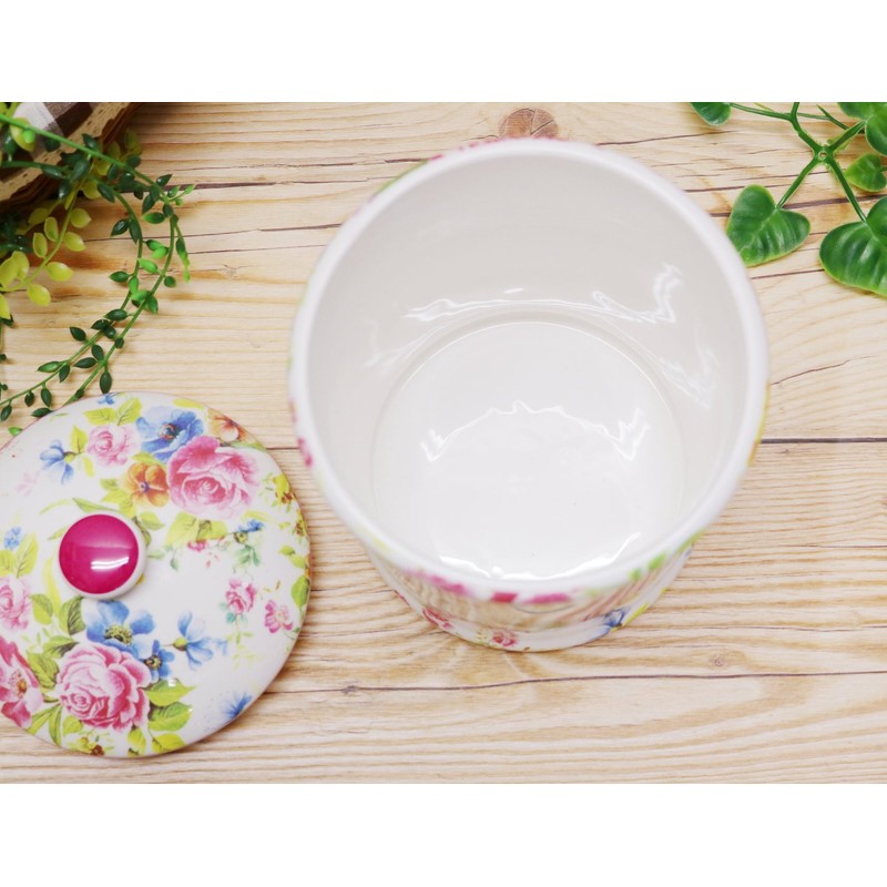 Royal Arden Sanitary Box Corner Pot Strawberry 39273