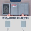 VON HEESEN Men's Leather Wallet with RFID Protection - Genuine