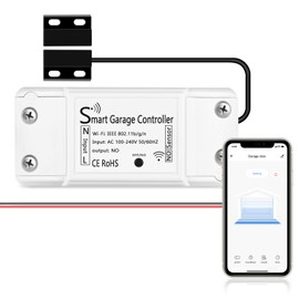 AGSHOME AGSHOME Smart Wi-Fi Garage Door Opener Remote, APP Control, Compatible with Alexa, Google Assistant, No Hub Needed with Smartphone Control