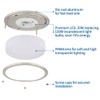DAKASON 2Pack LED Flush Mount Ceiling Light Fixture 13” 20W,