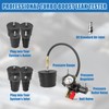 9-Piece Turbocharger Charge Air System Adapter Set Intercooler Pressure Kit