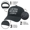 Bearded for Her Pleasure Hat Funny Sarcastic Graphic Novelty Cap