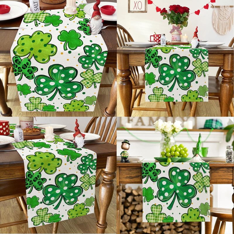 TELAIN Table Runner Made of High Quality Polyester, Machine Washable
