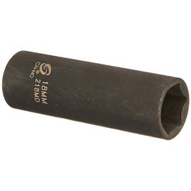 Sunex 218md 1/2-Inch Drive 18-mm Deep Impact Socket