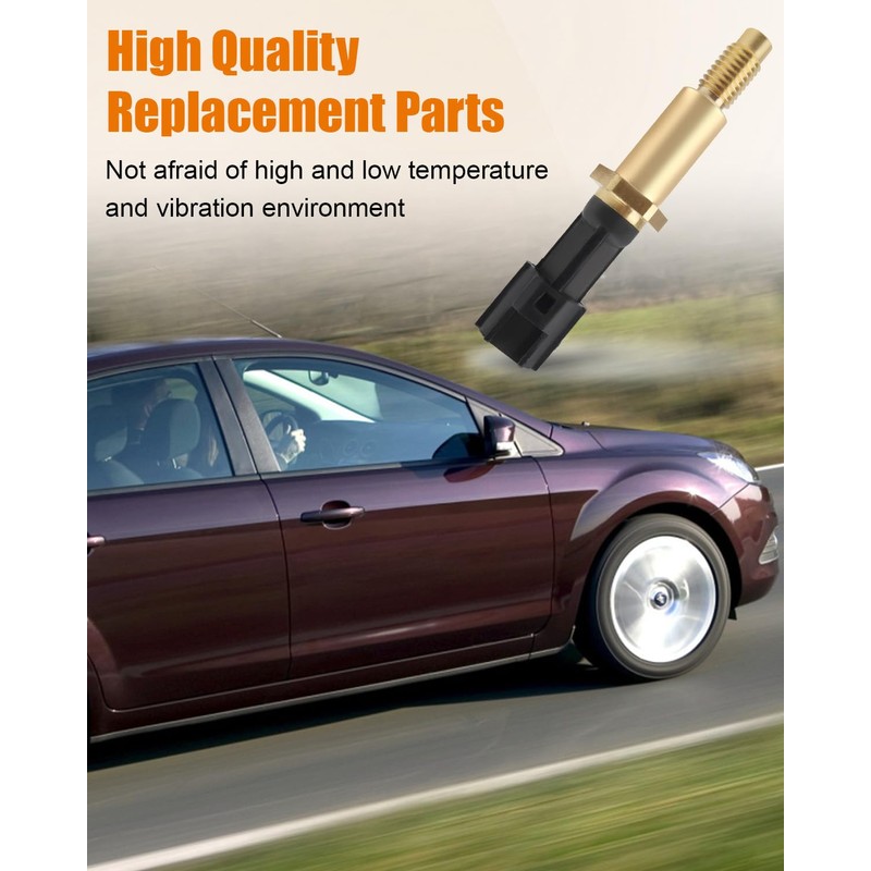 Cylinder Head Temperature Sensor with Connector Pigtail Harness Replace 8S4Z6G004A