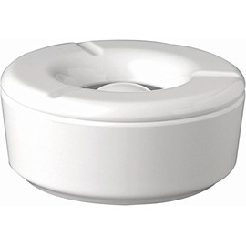 APS 83488 Windaschenbecher "CASUAL", Ø 11,5 cm, Höhe 5 cm, Melamin, weiß