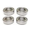 4 Pack, Bearings - Compatible with: Toro Commercial, Exmark 103-2477