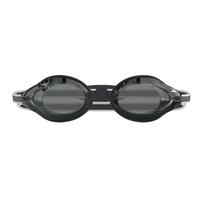 Speedo Unisex Adult Vanquisher 3.0 Swimming Goggles, Black/Smoke, One Size