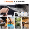 Preciva 2-in-1 Compressed Air Duster, 180,000 RPM High-Speed Turbo Electric