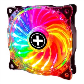Xilence XPF120G.ARGB.PWM 120 mm Quiet Case Fan with Strong ARGB LED and PWM, 4PIN, Easy Installation, 440 mm Cable Length, Hydro Bearing, High Air Flow, PC Fan for Gaming Setups & Builds