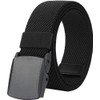 LionVII Nylon Belt, Men's, Stretchable, Work Belt, Self-Defense Force, Sports,