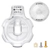 Apopip MXT11 Volume and Temperature Control Faucet Replacement Handles for