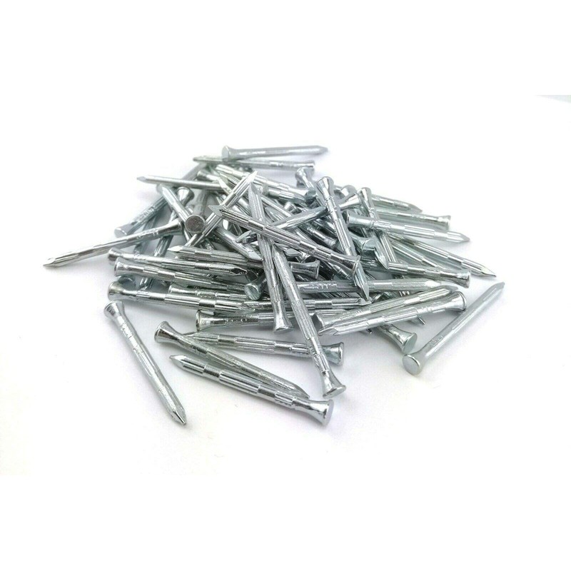 Steel Nails, Ribbed Grooved Hardened Concrete Nails