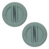 2x Wash Rinse Arm Screw In Plug End Cap To