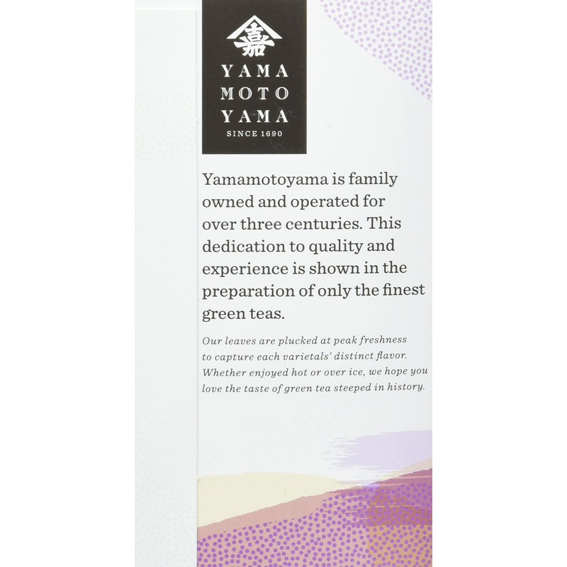 Yamamotoyama Organic Jasmine Green Tea Bag 18 ct (Pack of