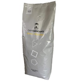 Caffe Mercanti Oro Italian Roast Coffee Whole Beans - 2.2lb Bag - Fresh Roasted Napoli Italiano Caffe - Oro: the Perfect Boost to Feel More Energized - Non-GMO