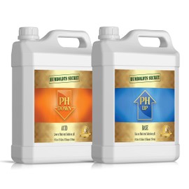 Humboldts Secret pH Up and pH Down Control Kit | Liquid pH Plant Balancer for Soil Gardening & Hydroponics Growing System | Optimal Nutrient Uptake for All Plants (2.5 Gallon)