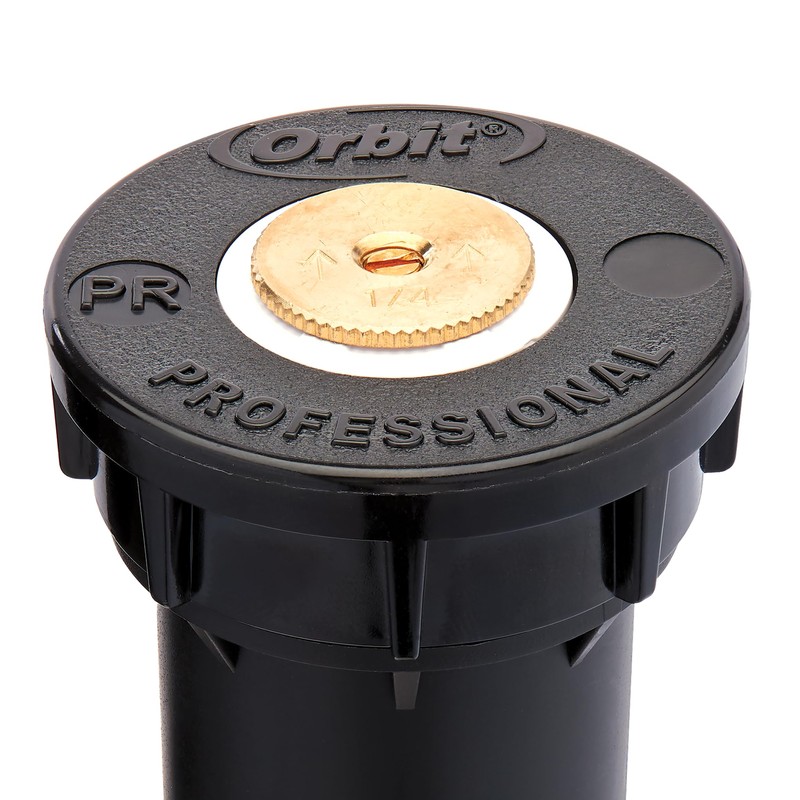 Orbit 80313 Professional Pressure-Regulating Pop-Up Spray Head Sprinkler with Brass