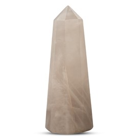 Smoky Quartz Healing Crystal Tower Obelisk – Crystals and Healing Stones for Meditation, Reiki, Chakra Balancing, and Crystal Grids – Crystal Points for Home or Office – Spiritual Decor & Gift