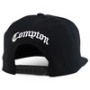 Trendy Apparel Shop 3D Compton Old English Font Embroidered Flat