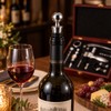 9-Piece Wine Opener Set with Wooden Gift Box – Stainless