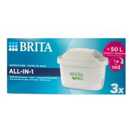 BRITA - Water Filter Cartridge - MAXTRA PRO All-in-1 Refill 3-Pack