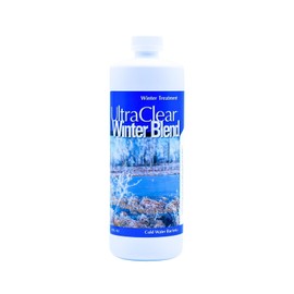 UltraClear Winter Blend Liquid 32oz – Natural Cold-Water Pond Clarifier & Sludge Reducer – Fall & Winter Pond Care – Supports Clarity & Reduces Odors – Safe for Fish, Pets & Wildlife