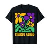 Mardi Gras Carnival Beads New Orleans French Festival Parade T-Shirt