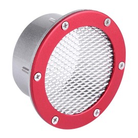 Duct Grille Vent, Car Bumper Vent Inlet Universal Car Racing Air Duct Grille Bumper Vent Inlet for Cold Air Intake(Red)