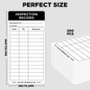 CDXHOME Adhesive Inspection Record Labels - 100 Pack Safety Inspection