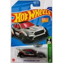 Hot Wheels Ford Mustang Mach-E 1400 Zamac HW Green Speed 1/5 #73/250