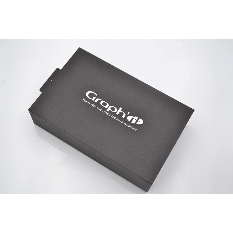 Graph'it Pack of 12 Double Ended Alcohol Based Markers Mix