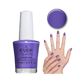 China Glaze EverGlaze Extended Wear Nail Lacquer, Don't Grape About It