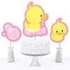 Pink Ducky Duck - Baby Shower or Birthday Party Centerpiece