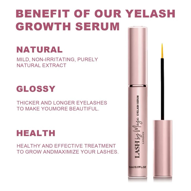 Suero Para Pestañas Lash By Maya, Auténtico Y Oficial Lash