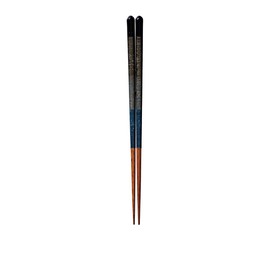 Kawai 127880 Mother of Pearl Yume Moon Chopsticks Blue 9.1 inches (23 cm)