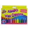 Children Kids 12 x Jumbo Wax Crayons Art Craft Birthday Party Loot Bag Fillers