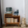 Picowe Vinyl Record Storage Holder, Large 8" Black LP Record