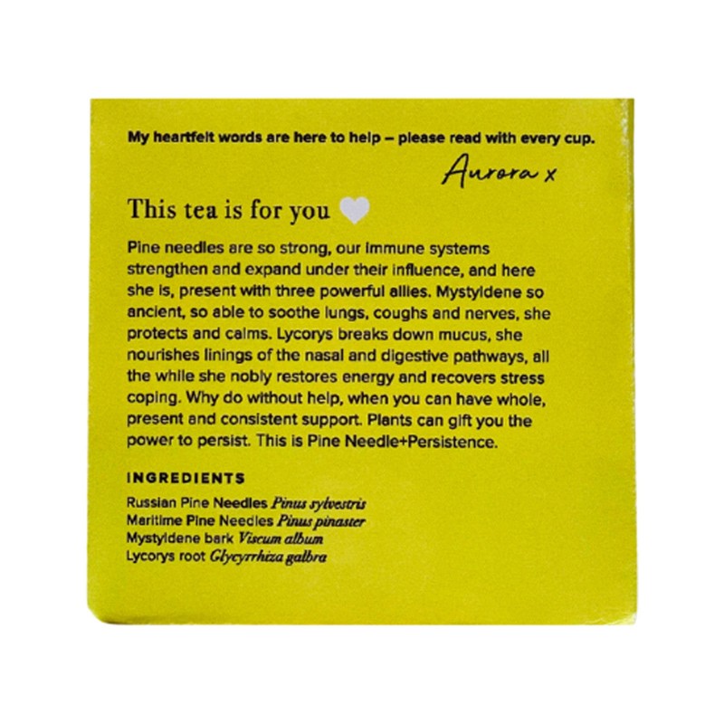 The Heart Centred Herb Company Pine Needle + Persistence x