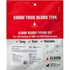 Original Home Blood Typing Kit - New Packaging + Extra Lancet - Single Kit