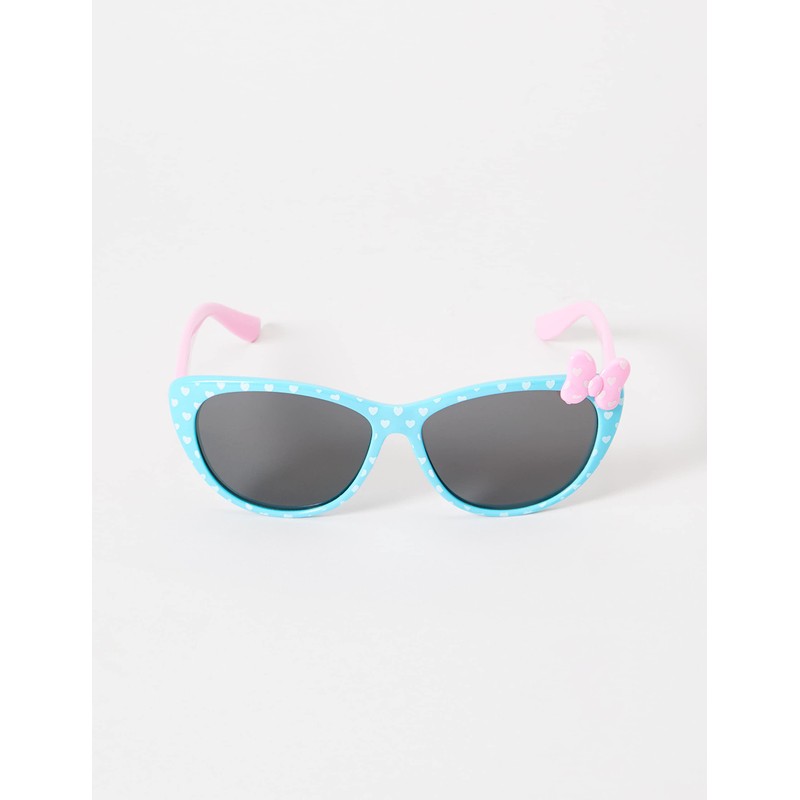 Eyelevel Girl's Bow Sunglasses, Turquoise, One Size UK