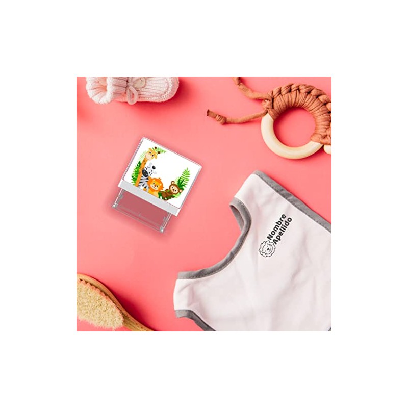 Sello Personalizado Para Marcar Ropa Autoentintable - Agrega Tu Nombre