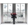 Black Glass Door Window Sticker for Birds