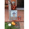 Primitives by Kathy Witch Dog Garden Flag