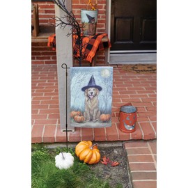 Primitives by Kathy Witch Dog Garden Flag