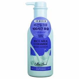 Happy Bath Rice Milk Ceramide Body Lotion Cotton Cloud 400g 5ea