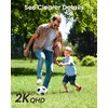 DEKCO 2K WiFi Surveillance Security Camera Outdoor/Home/Dome, Pan-Tilt 360° View,