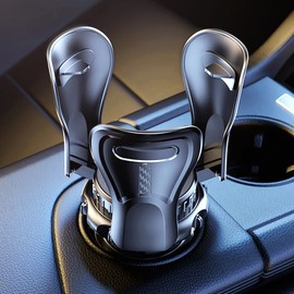 Mellbo Drink Holder Car Car Drink Holder Cup Holder Expansion 360° Rotation Fits Diameter 65mm-100mm Black