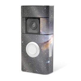 MightySkins Glossy Glitter Skin Compatible with Ring Video Doorbell Plus - Centaurus | Protective, Durable High-Gloss Glitter Finish | Easy to Apply, Remove, and Change Styles