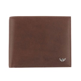 Golden Head Como Billfold Coin Wallet Brown, brown, Modern